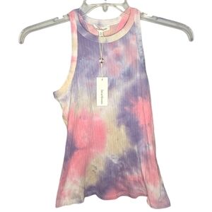 NWT Heartloom tye dye cotton candy tank top size woman's medium